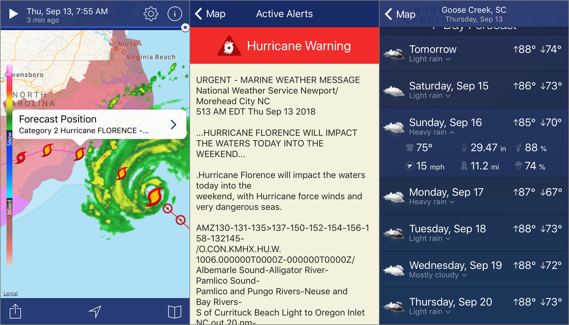 Hurricane Tracker App For Mac
